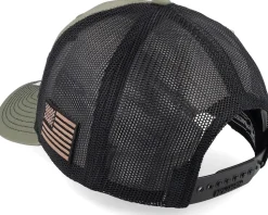 Army Skull Usa Loden/Black Trucker - Army Head