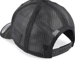 Army Skull Usa Multicam Black Trucker - Army Head