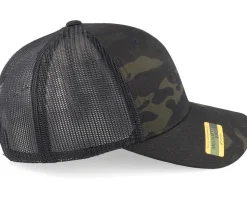 Army Skull Usa Multicam Black Trucker - Army Head