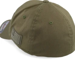 Army Skull Usa Olive Flexfit - Army Head