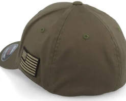 Army Skull USA Olive Flexfit - Army Head