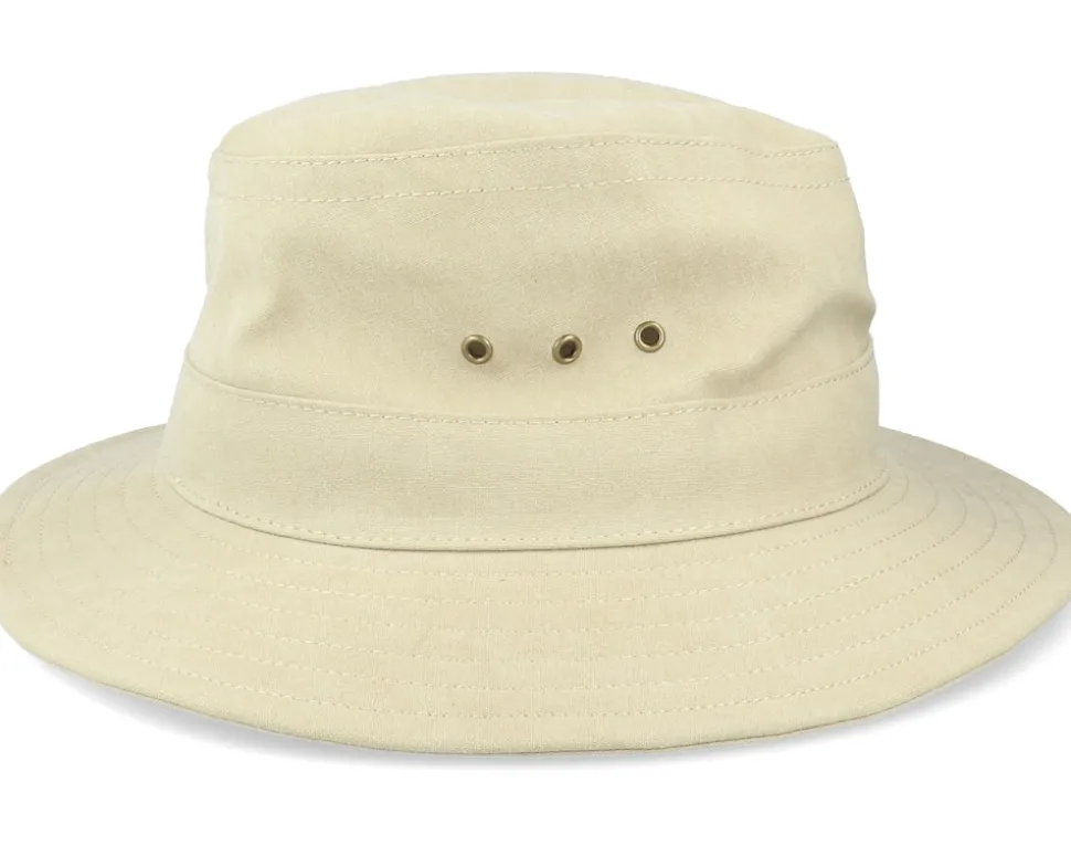 Assen Washed Cotton Beige Hat - MJM Hats