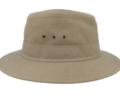 Assen Washed Cotton Olive Traveller - MJM Hats
