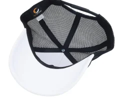 Astronaut Velvet White/Black A-frame Trucker - Calza Pennello