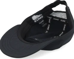 Athletic Club Smooth Black 5-panel - Kumo