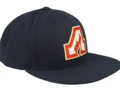 Atlanta Flames NHL Archive 400 Black Snapback - American Needle