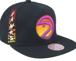 Atlanta Hawks High Grade Hwc Black Snapback - Mitchell & Ness