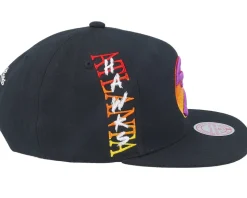 Atlanta Hawks High Grade Hwc Black Snapback - Mitchell & Ness