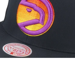 Atlanta Hawks High Grade Hwc Black Snapback - Mitchell & Ness