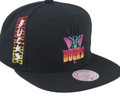 Atlanta Hawks High Grade Hwc Black Snapback - Mitchell & Ness