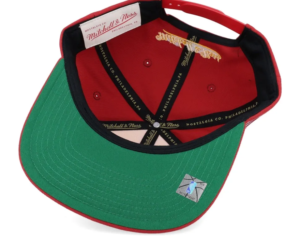 Atlanta Hawks Retro Sport Hwc Red Snapback - Mitchell & Ness