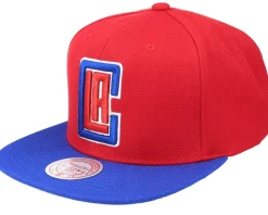 Atlanta Hawks Team 2 Tone 2.0 Red/Black Snapback - Mitchell & Ness