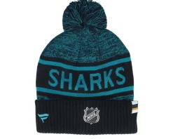Authentic Pro Rink Black/Teal Pom - Fanatics