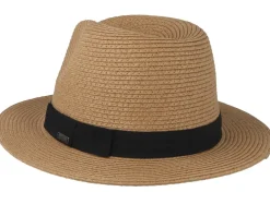 Aveloz Bottle Light Brown Fedora - Barts