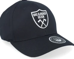 Axe Crest Black Flexfit - Bearded Man