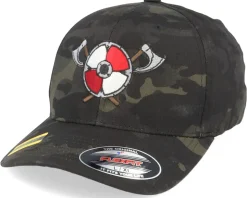 Axe Shield Black Camo Flexfit - Vikings