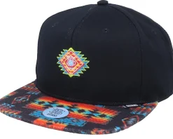 Aztek Crown Black Snapback - Djinns