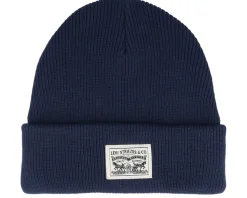 Backpatch Beanie Navy Blue Cuff - Levi's