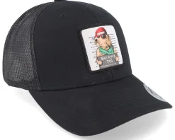 Bad Santa Dog Black Trucker - Iconic