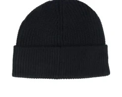 Badge Beanie Black Cuff - Jack Wolfskin