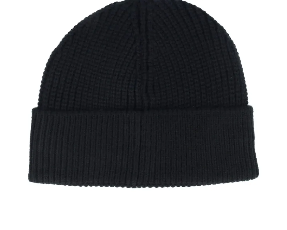 Badge Beanie Black Cuff - Jack Wolfskin