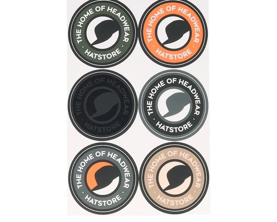 Badge Mix 10x15cm Colors Stickers - Hatstore