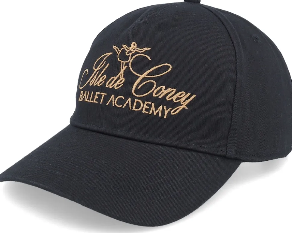 Ballet Academycanvas Hat Caviar Black Dad Cap - Coney Island Picnic