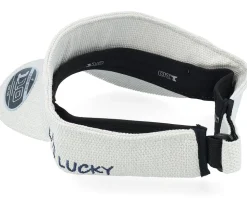 Bamboo Oatmeal/Navy 110 Visor - Black Clover