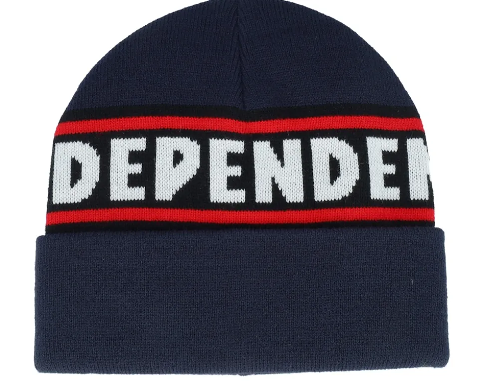 Bar Logo Dark Navy Cuff - Independent