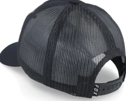 Barb Wire Hat Black Trucker - Fox