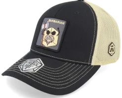 Barbarian Class 112 Black/Vegas Gold Trucker - Critiql Hit