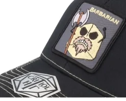 Barbarian Class 112 Black/Vegas Gold Trucker - Critiql Hit