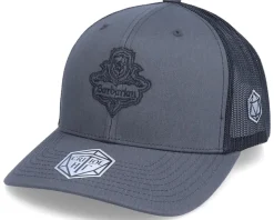 Barbarian Class Emblem Charcoal/Black Trucker - Critiql Hit