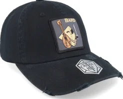 Bard Dad Cap Destroyed Black Adjustable - Critiql Hit