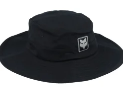 Base Over Sun Hat Black Bucket - Fox