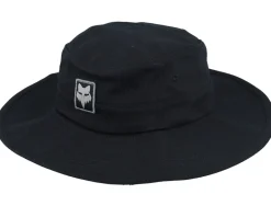 Base Over Sun Hat Black Bucket - Fox