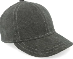 Baseball Canvas Black Fitted - MJM Hats