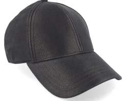 Baseball Cap Chevrette Cowhide Black Earflap Fitted - Stetson