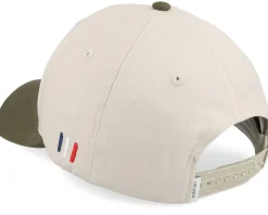 Baseball Cap Contrast Suede Ii Light Sand/Green - Les Deux