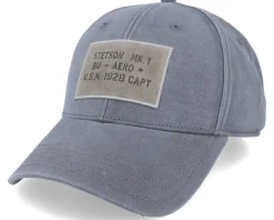 Baseball Cap Cotton Grey Adjustable - Stetson