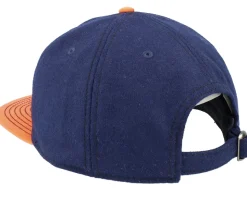 Baseball Cap Retro Script 29 Navy/Orange Strapback - Stetson