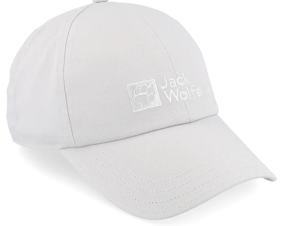 Baseball Cap Silver Grey Dad Cap - Jack Wolfskin