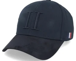 Baseball Cap Suede Ii Black Adjustable - Les Deux