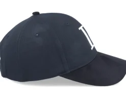 Baseball Cap Suede Ii Black/White Adjustable - Les Deux