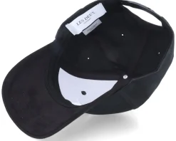 Baseball Cap Suede Ii Black/White Adjustable - Les Deux