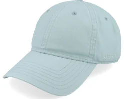 Baseball Delave Organic Cotton Dusk Blue Fitted Dad Cap - Stetson