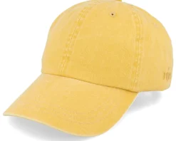Baseball Dyed Cotton Twill Yellow Dad Cap - MJM Hats