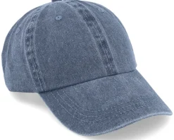Baseball Dyed Cotton Twill Navy Dad Cap - MJM Hats