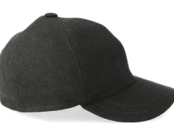 Baseball El 100% Eco Merino Wool Loden Dark Grey Fitted - MJM Hats
