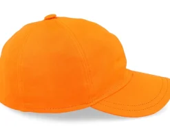 Baseball El Safety Polyester Orange Earflap - MJM Hats